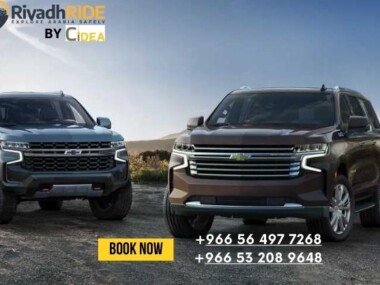 Chevrolet Tahoe 2021 front view for cab service in Riyadh