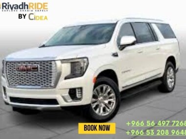 2024 GMC Yukon Top-Grade Luxury SUV for Rent at Riyadhride