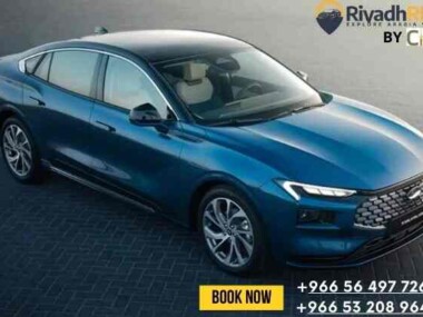 Rent Ford Taurus Titanium 2024 luxury sedan at Riyadhride Riyadh Saudi Arabia